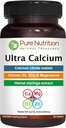 Čistá výživa Ultra vápnik 1000 mg s VIT D3 + K2 