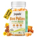 Včelí peľ 1000mg Sugar Free Gummies, w/Fenugreek, Royal Jelly, Propolis, Organic Bee Pollen Chewable Supplement for Women, Rich in Vitamin E, Imunity & Skin Care, 60 Counts