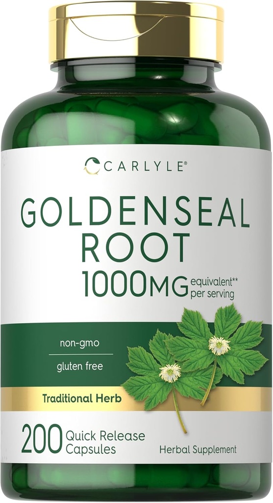 Carlyle Goldenseal Root Kapsule 1000mg 