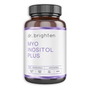 Dr. Brighten Myoinositol Plus - Lekár formulovaný pomer Myo- a D-Chiro-Inositol na podporu príznakov PCOS, Hormone Balance, zdravé Ovariálne funkcie, a pravidelné menštruačné cykly