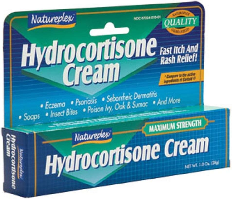 Natureplex Hydrokortizón 1% Krém, 1 oz, 6 Tube Balenie