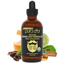 PURA D'OR 4 Oz ORGANICKÝ medvedí zmäkčovací olej - pôvodná vôňa santalového dreva - kondicionér Leave-In Conditioner, Argan & Jojobový olej - starostlivosť o fúzy a údržba, zvýšenie jemnosti a sily - brada vlasy, koža a tvár