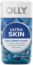 OLLY Ultra sila Skin Softgels, Hydrat a pevná koža, kyselina hyalurónová, Zeaxantín, luteín, vitamín C, Skin Supplement, 30 Day Supply - 30 Počet (Backaging May Vary)