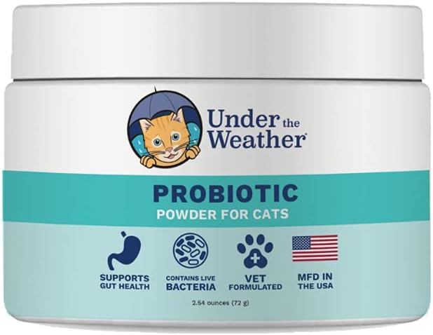 Pod počasie Pet Probiotiká Powder pre mačky 