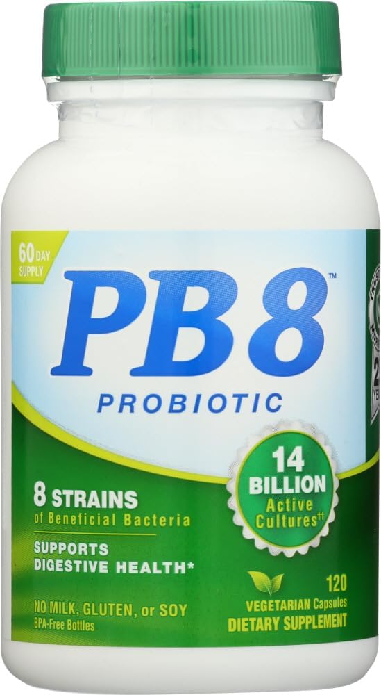 Pb 8 Probiotické Acidophilus Tablety, Vegetariánska fľaša s počtom 120
