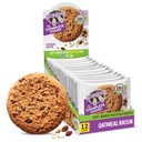 Lenny & Larry's The Complete Cookie, Oatmeal Raisin, 16g Plant Protein, Vegan, Non-GMO, 4 Ounce (Pack of 12)