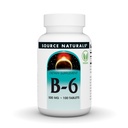 Zdroj Naturals Vitamín B-6, Imunitný systém Podpora* -500 mg, 100 tabliet