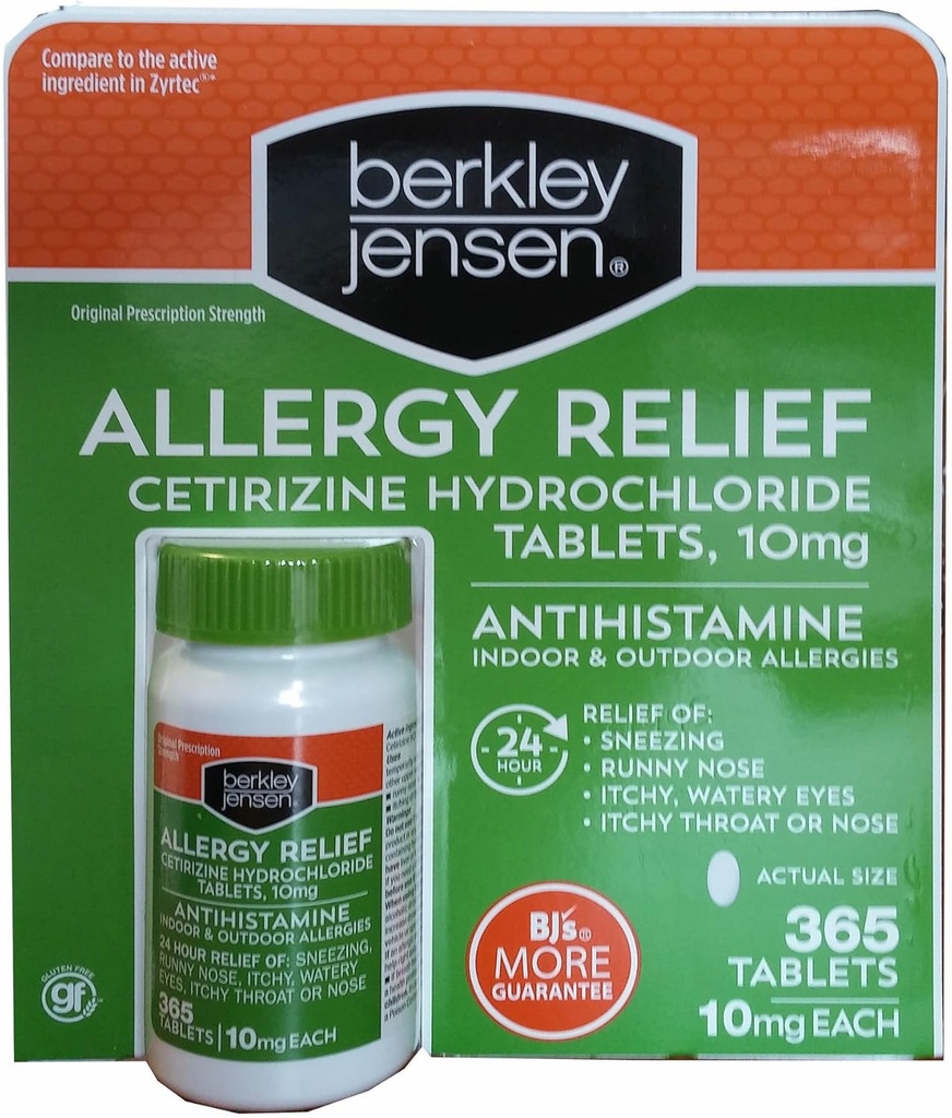 Berkley Jensen Alergická úľava, 365 n.l.