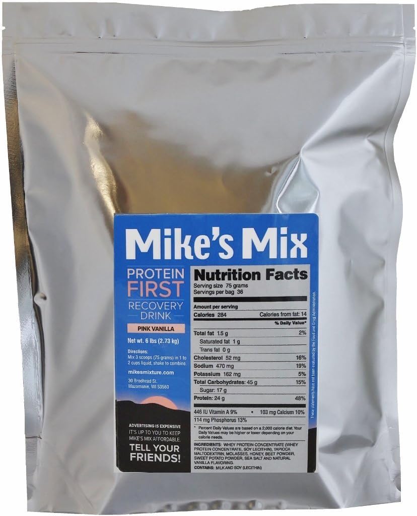Mike's Mix Protein First - 6 libier (Pink Vanilla)