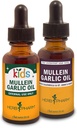 Herb Pharm Mullein cesnakový olej, 1 Oz a deti Mullein cesnakový olej, 1 Oz Bylinný darček Set