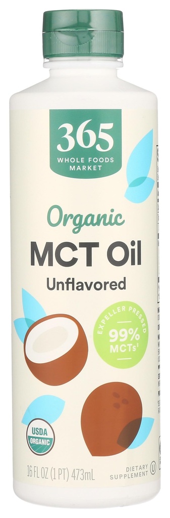 365 by Whole Foods Market, MCT Oil, Unflavred, 16 Fl Oz