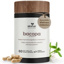 AKSHAR Ayurveda - Bacopa 500mg Brahmi Supplement, Rejuvenate System, Bacopa Pills na podporu kognitívnej funkcie pre dospelých, Vegan Cruelty Free Bacopa Monnieri (60 Počet)