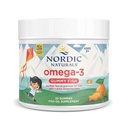 Nordic Naturals Nordic Omega-3 Gummy Fish, Tangerine - 30 Gummy Fish - 124 mg Total Omega-3s s EPA & DHA - Non-GMO - 30 Servings
