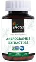 Incas Andrographis Kapsule Max Andrographides - 1000mg Serving Size (120 Kapsule) - Klinicky študovaný pre Imunitný systém Zdravie & Non GMO Overené NSF