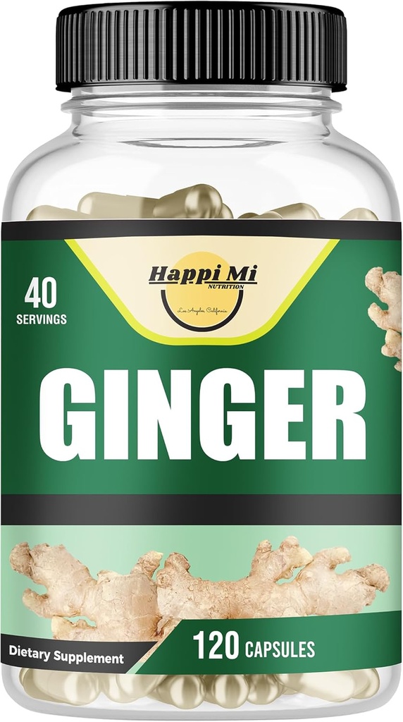 Zázvor Root Kapsule Vyrobené s organickým zázvor Root Powder 2500mg per Serving, 120 Zeleninové Kapsule 40 Servivné