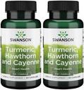 Swanson Full Spectrum Turmerica Hawthorn & Cayenne 60 kapsúl (2 balenia)
