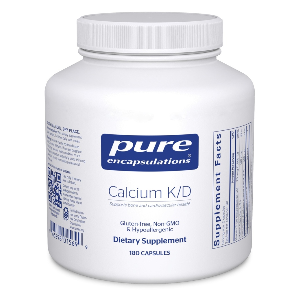 Pure Encapsulations Calcium K/D 