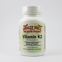 Holly Hill Health Foods, vitamín K2, 60 Vegetariánske kapsuly