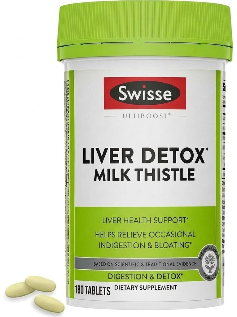 Swiss Milk Thistle Pečeň čistí Detox a opravy 