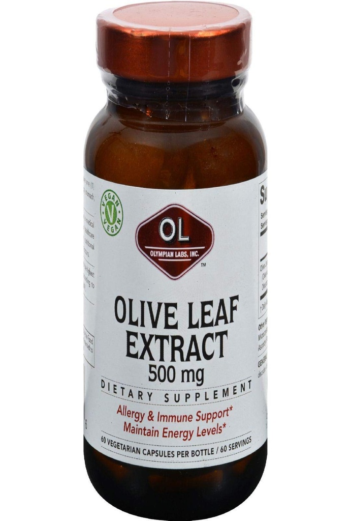 Olympian Labs Olive Leaf Extract, 500mg 60 Kapsula