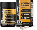 ONNIT Alpha Brain Nootropic Brain Supplement for Men & Women, IgentM Non-GMO tested 