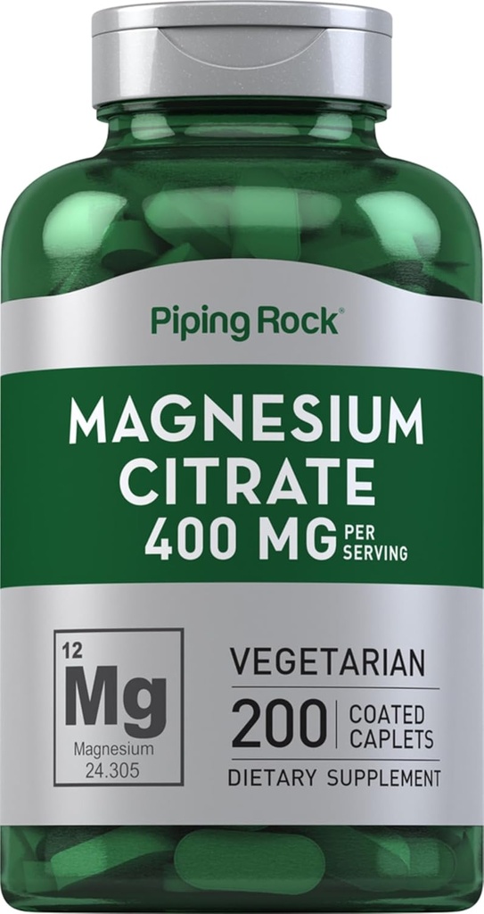 Piping Rock Magnézium Citer 400 mg 
