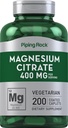 Piping Rock Magnézium Citer 400 mg 