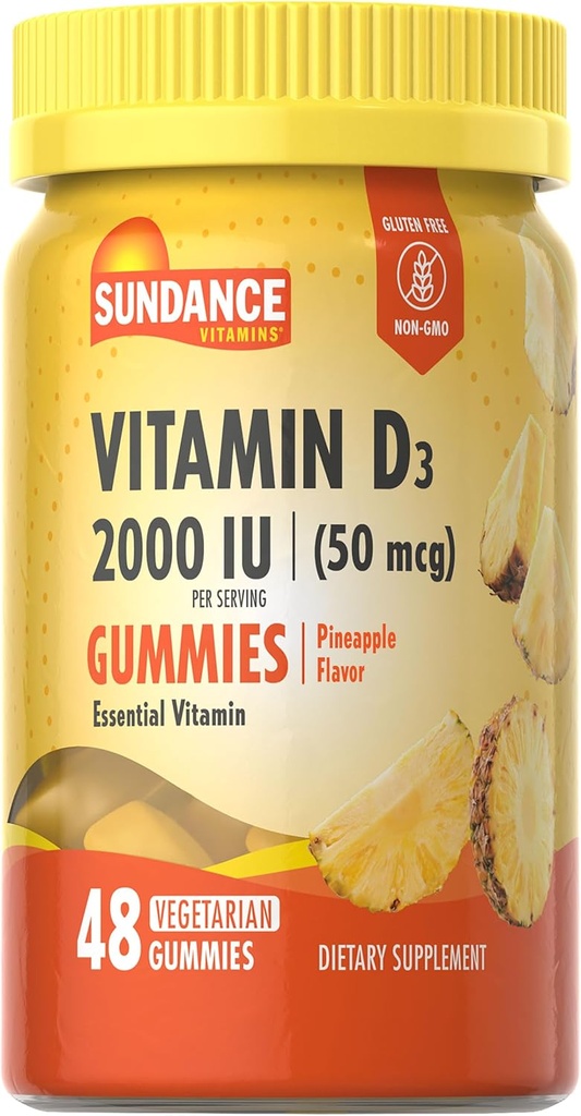 Sundance Vitamín D3 Gummies 