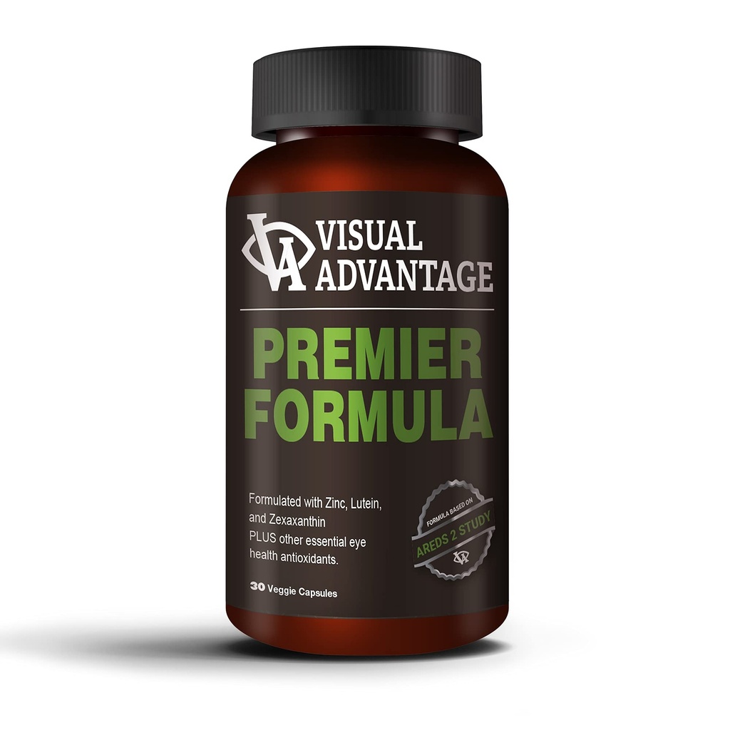 Premier Formula pre zdravie očí - Tri mesiace dodávky - vyvinuté pre vekovo súvisiace makulárnej podpory (AMD) - Iba 1 tablet za deň