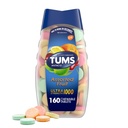 TUMS Ultra Strength Antacidové tablety na úľavu od pálenia záhy a úľavu od trávenia kyselinou, rozmanité ovocie - 160 Počet