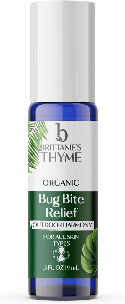 Brittanie je thyme Organic Bug Bite Relief - .3oz (Pack of 1) 