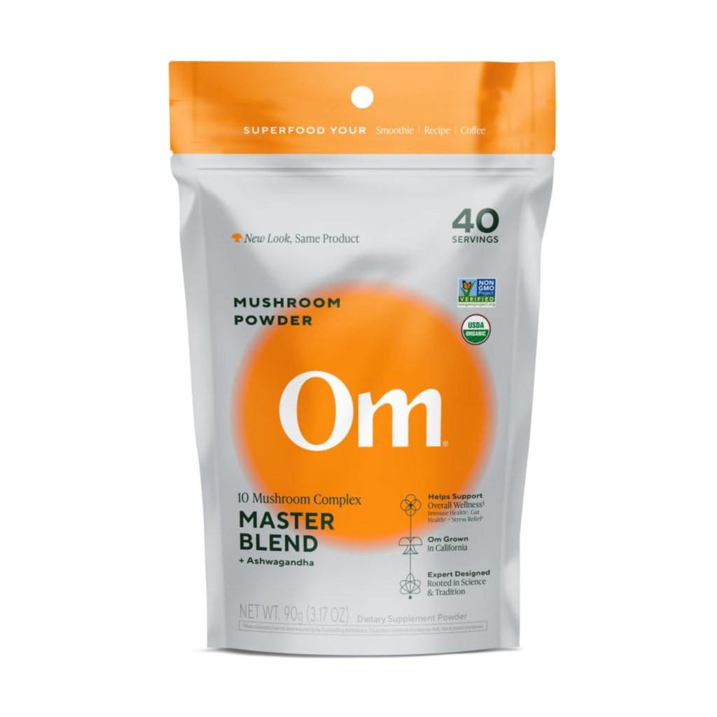 OM Master Blend Mushroom Powder 