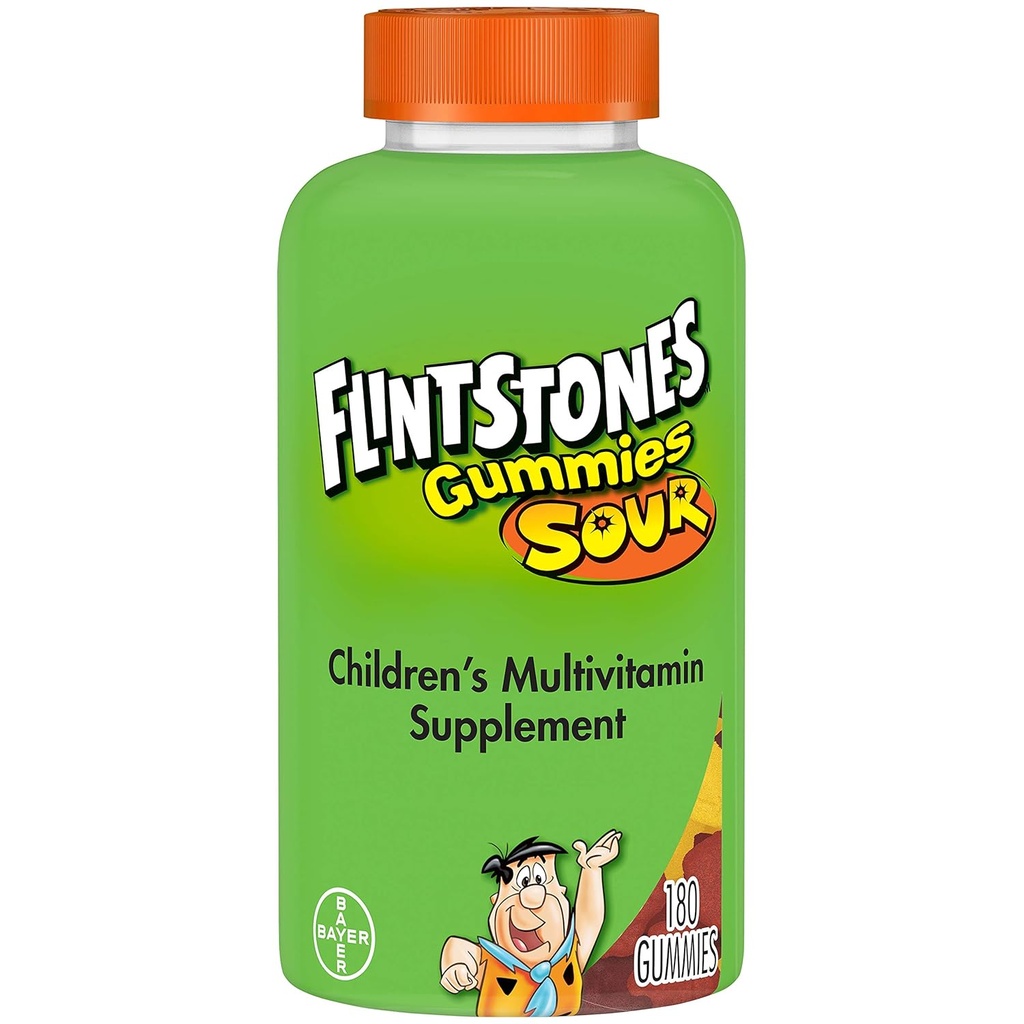 Flintstones - Naše Gummy - 180 Počet - 3 balenia