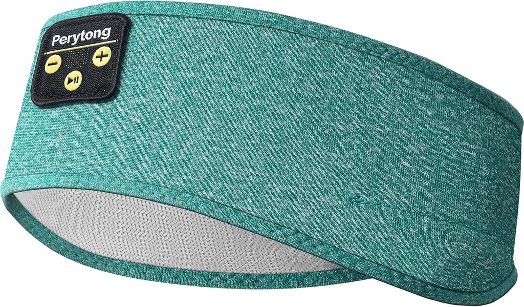 Perytong Spánkové slúchadlá, Bluetooth Športové Slúchadlá s ultra-Thin HD Stereo reproduktory ideálne pre spanie, cvičenie, Jogging, Yoga, Insomnia, Air Travel, Meditácia