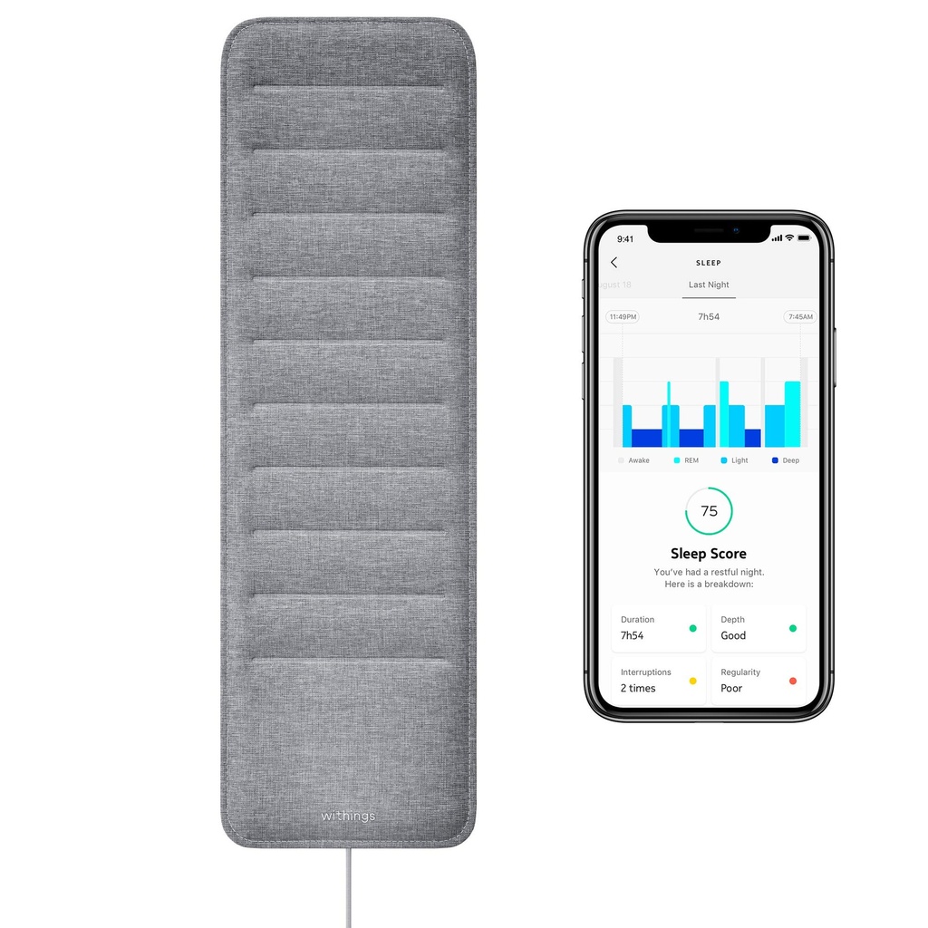 Swings Sleep - Sleep Tracking Pad pod maternicou s analýzou spánkového cyklu