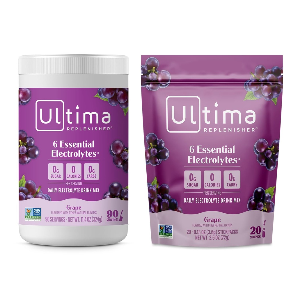 Ultima Replenisher Elektrolyte Powder Drink Mix Bundle 
