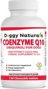 Koenzým Q10 High Potency COQ10-40mg UBIQUINOL pre psy (120 kariet) Vyrobené v USA CoQ10 pre psy