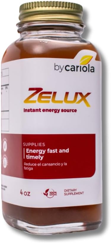 Zelux Supplement 4 oz Energy Source - Pánske Test Booster - Natural Stamina - Vytrvalosť - Energy Booster - Damiana, Tribulus Terrestri, Ginkgo Biloba, Maca