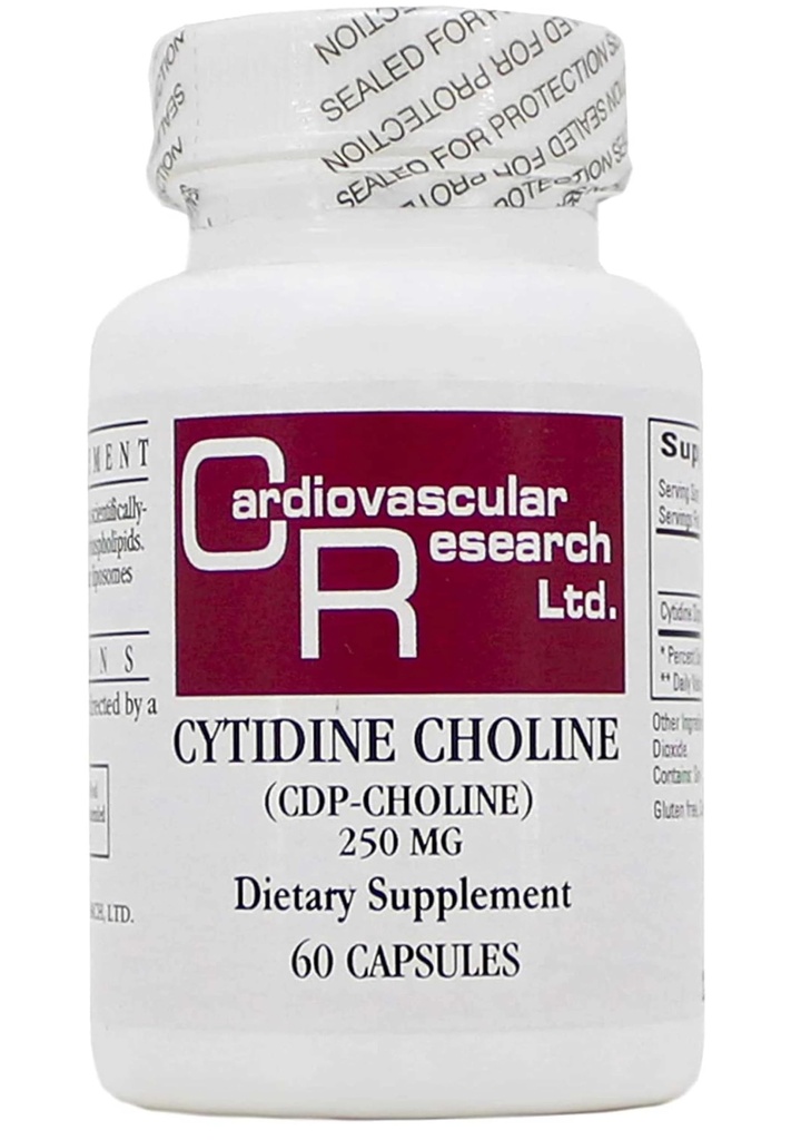 Ekologické Formuly - Cytidín Cholín 250 mg 60 caps [Zdravie a krása]