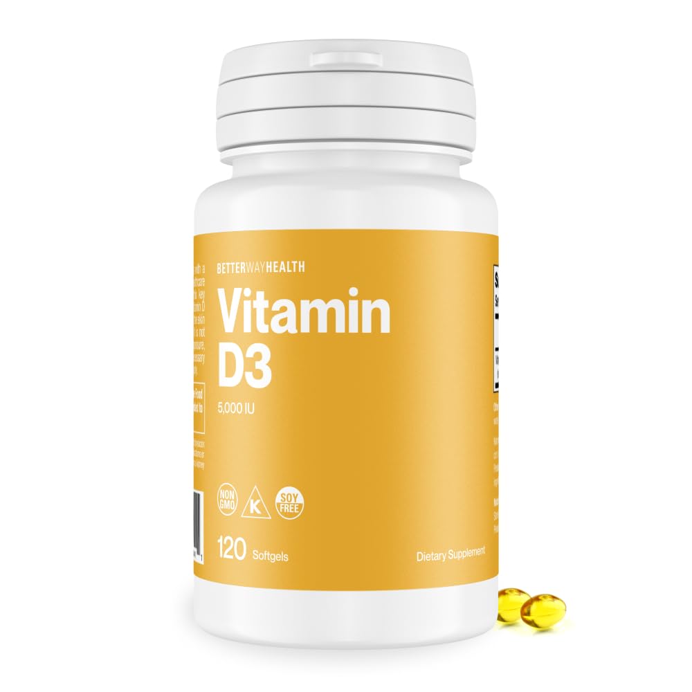 Lepšia cesta Zdravie Vitamín D3 5000 IU 