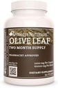 Remedy je výživa Olive Leaf 1 000 mg, 60 Vegan Kapsule bylinné diétne doplnky