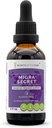 Tajomstvá kmeňa - Migra tajomstvo, bolesť hlavy/Migraine podpora, Bylinné doplnky Blend kvapky bez alkoholu tekutý extrakt (2 fl oz)