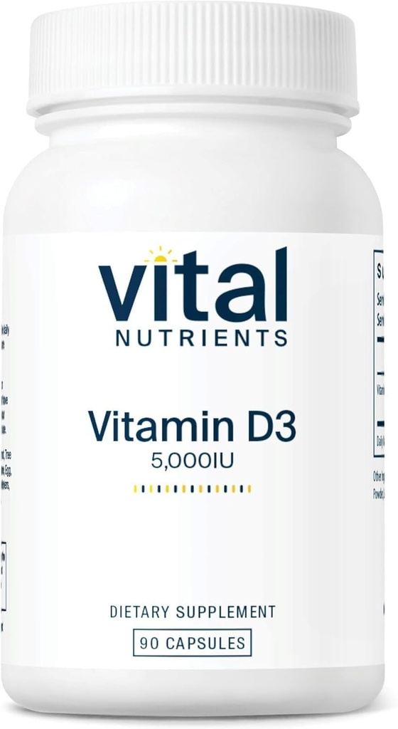 Vitálne živiny Vitamín D 5000 IU 