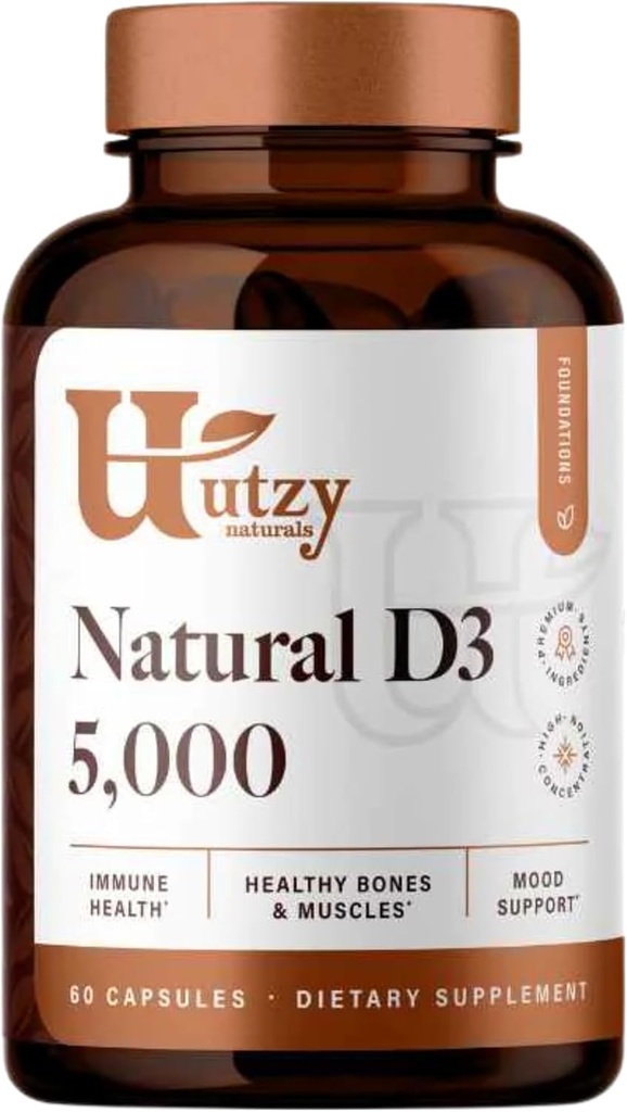 Utzy Naturals D3 5 000 IU 
