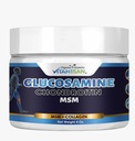 VITAMISAN Premium Organický glukozamín a chondroitínový krém s MSM, Arnica, & Collagen