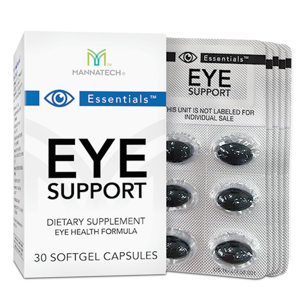 Mannatech Eye Care Supplement, podporuje všeobecné očné zdravie starostlivosť o zrak doplnok w/Lutein & Zeaxantin. Podpora očí 30 Softgels.