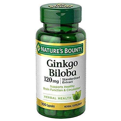 Bounty Ginkgo Biloba 120 mg, 100 kapsúl (Back of 2)