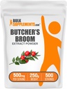 BulkSupplementments.com Mäsiarsky extrakt prášok - Mäsiarsky Broom, bylinné doplnky - Vegan & Gluten Free, 500mg per Serving, 250g (8,8 oz) (Pack of 1)