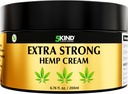 5kind extra silný Hemp krém 6.76 fl oz- Maximálna sila - Prírodné upokojujúce Relief spoločný krém - svalová Rub pre dolnej časti chrbta, kĺby, krk, kolená a plece