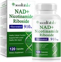 NAD Nikotínamid Riboside Resveratrol 900mg - NAD Supplement with Resveratrol  Doplnok pre anti-aging, Cellular Energy, DNA Repair
